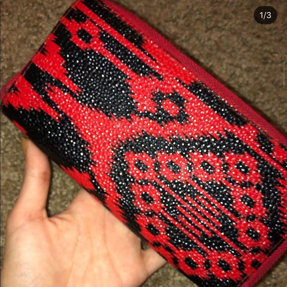 Red & Black Wallet